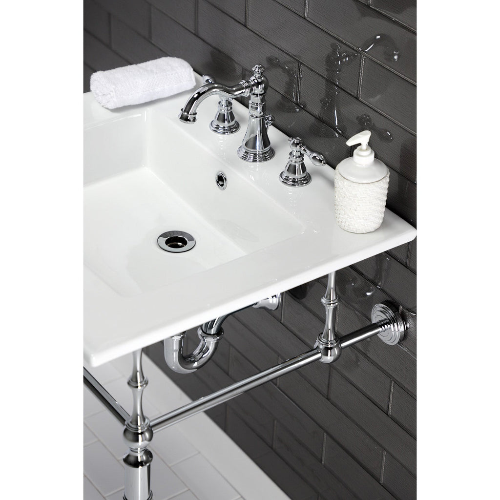 Kingston Brass Edwardian lavabo consola — vista