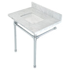 Kingston Brass Dreyfuss lavabo consola — Cromo Pulido