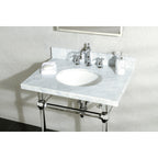 Kingston Brass Templeton lavabo consola — vista