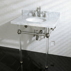 Kingston Brass Templeton lavabo consola — vista