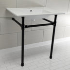 Kingston Brass Dreyfuss lavabo consola — vista