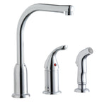 Elkay Tarja Crosstown® Calibre 18 Acero Inoxidable 31-1/2" x 18-1/2" x 9" 60/40 de Dos Tazones Bajo Cubierta (Kit) — vista de producto
