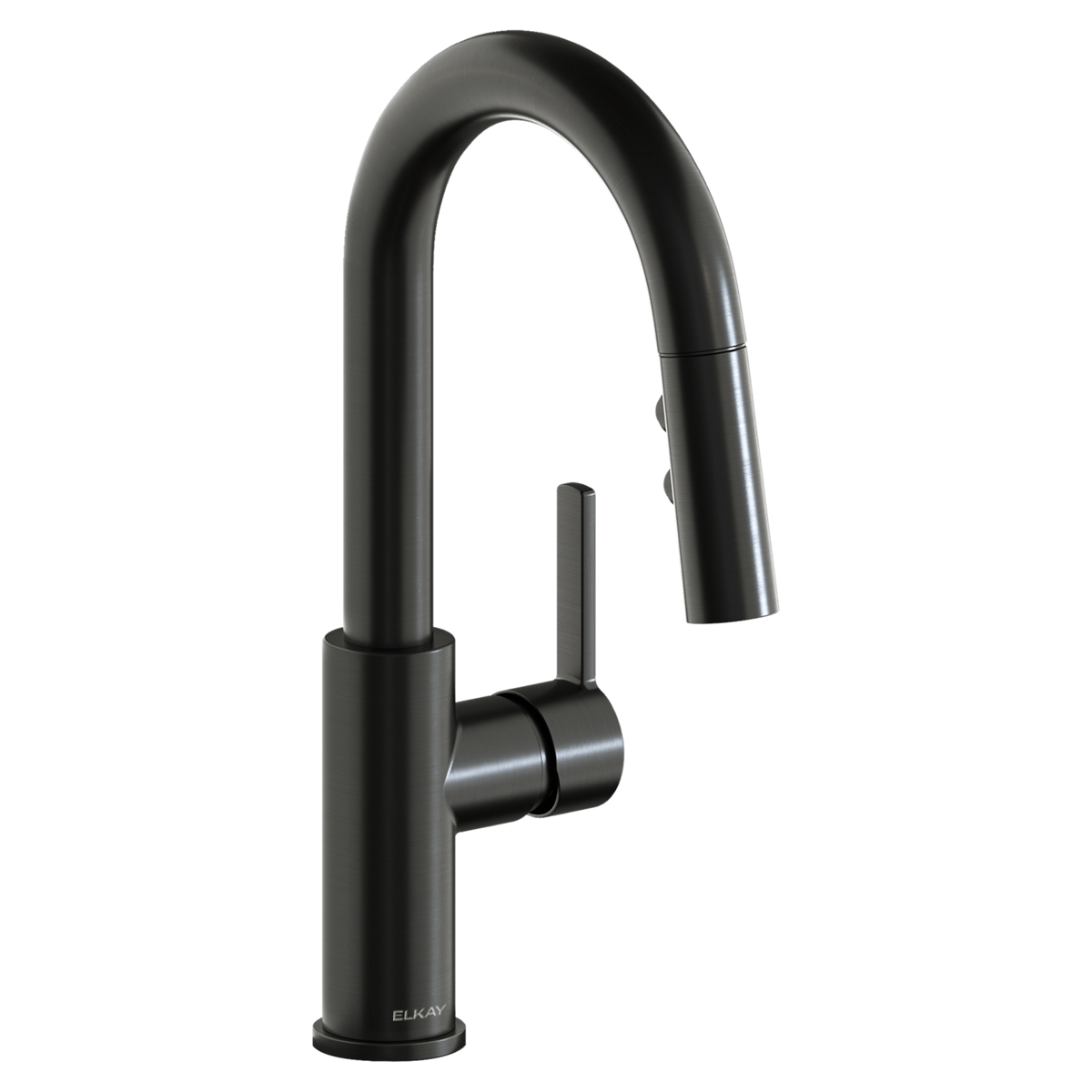 Elkay Avado Grifo para Bar y Prep — Acero Negro