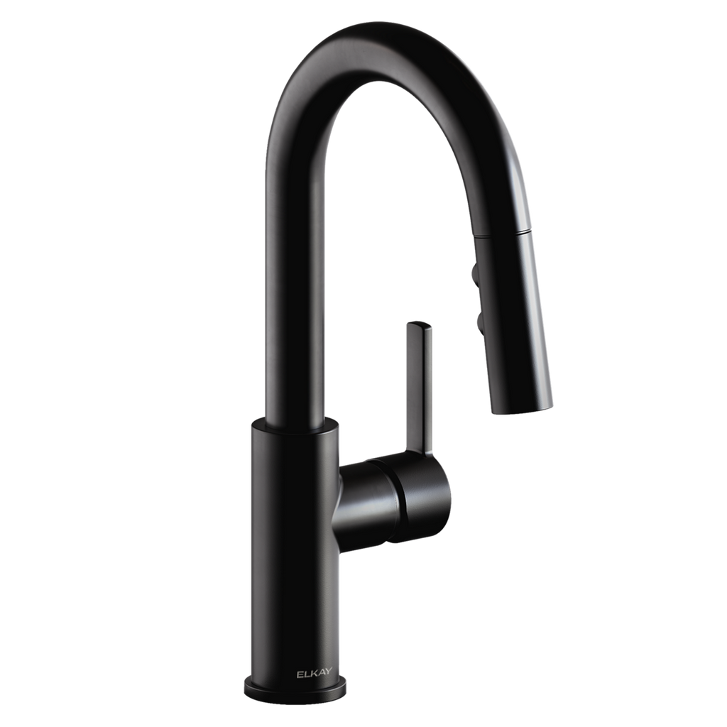 Elkay Avado Grifo para Bar y Prep — Negro Mate