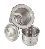 Elkay Tarja Crosstown® Calibre 18 Acero Inoxidable 33" x 22" x 9" de Dos Tazones Iguales de Doble Montaje (Kit) — vista de producto