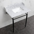 Kingston Brass Habsburg lavabo consola — vista