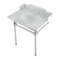 Kingston Brass Dreyden lavabo consola — Níquel Pulido