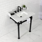 Kingston Brass Viceroy lavabo consola — vista