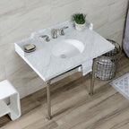 Kingston Brass Wesselman lavabo consola — vista