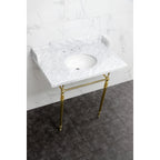 Kingston Brass Habsburg lavabo consola — vista