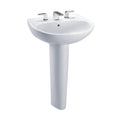 TOTO Supreme Lavabo con Pedestal - Blanco
