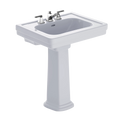 TOTO Promenade Lavabo con Pedestal - Blanco