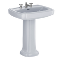 TOTO Guinevere Lavabo con Pedestal 69 cm - Blanco