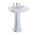 TOTO Guinevere Lavabo con Pedestal - Blanco