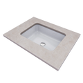 TOTO Lavabo Bajocubierta Rectangular 45 cm - Blanco