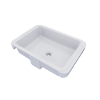 TOTO Lavabo Bajocubierta Rectangular 45 cm - Blanco