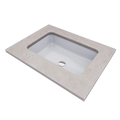 TOTO Lavabo Bajocubierta Rectangular 50 cm - Blanco