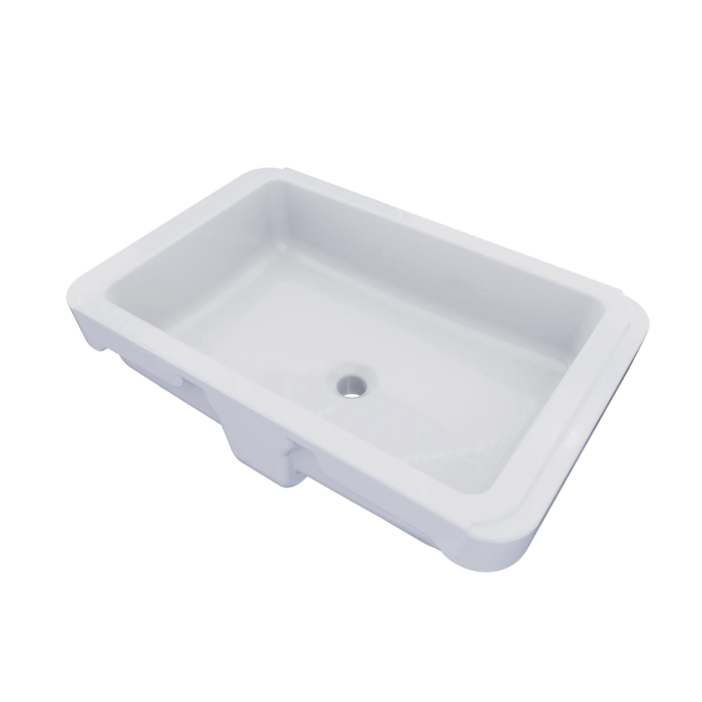TOTO Lavabo Bajocubierta Rectangular 50 cm - Blanco