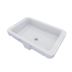 TOTO Lavabo Bajocubierta Rectangular 50 cm - Blanco