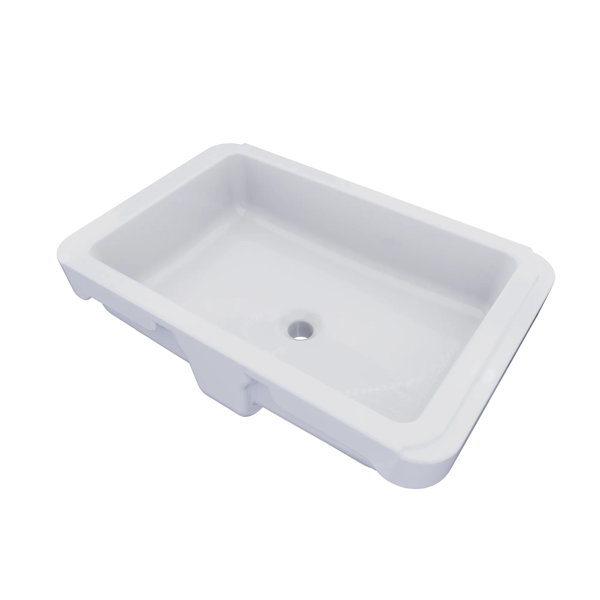 TOTO Lavabo Bajocubierta Rectangular 50 cm - Blanco