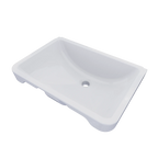 TOTO Lavabo Bajocubierta Rectangular 50 cm (LT1575G) - Blanco
