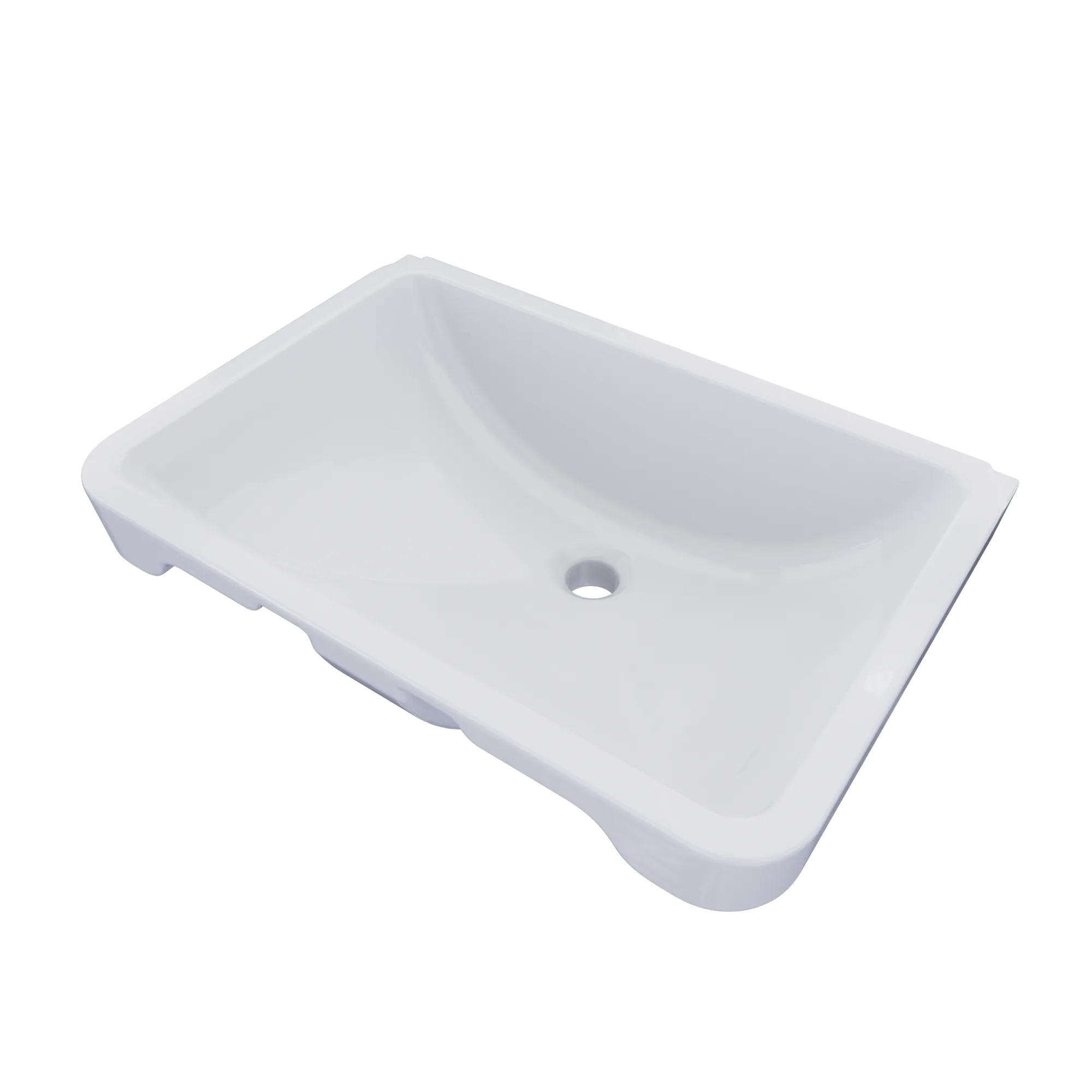TOTO Lavabo Bajocubierta Rectangular 50 cm (LT1575G) - Blanco