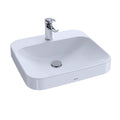 TOTO Arvina Lavabo de Sobreponer Rectangular 50 cm (LT415G) - Blanco