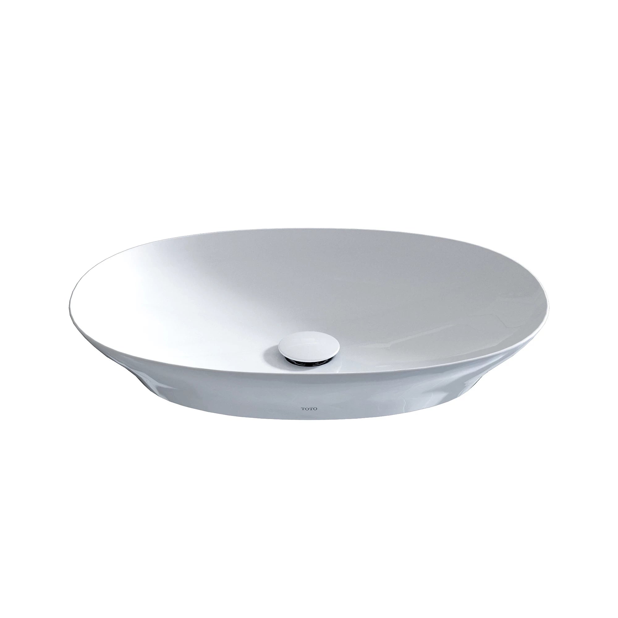 TOTO Kiwami Lavabo de Sobreponer Ovalado 60 cm - Blanco