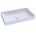 TOTO Kiwami Lavabo de Sobreponer Rectangular 60 cm - Blanco