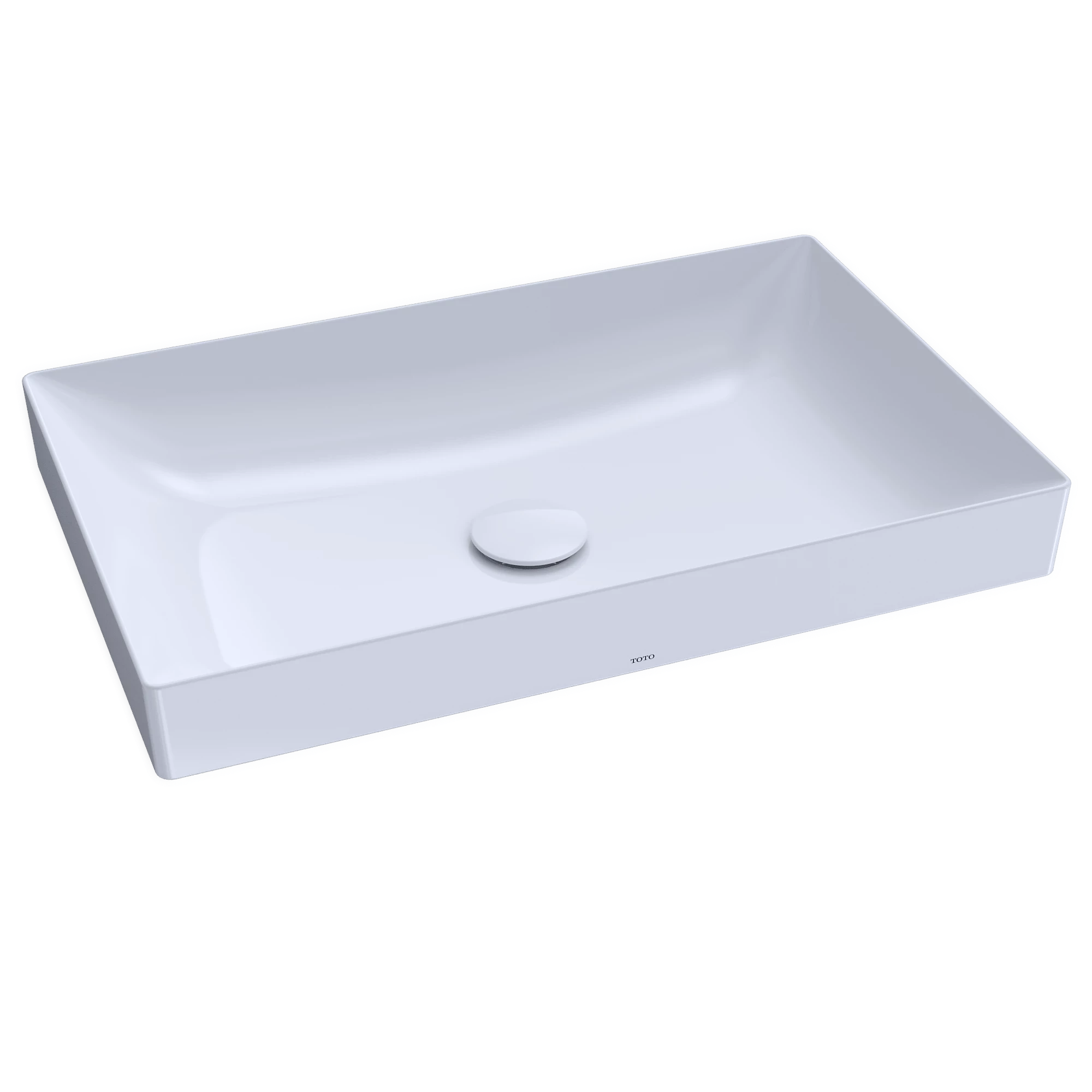 TOTO Kiwami Lavabo de Sobreponer Rectangular 60 cm - Blanco