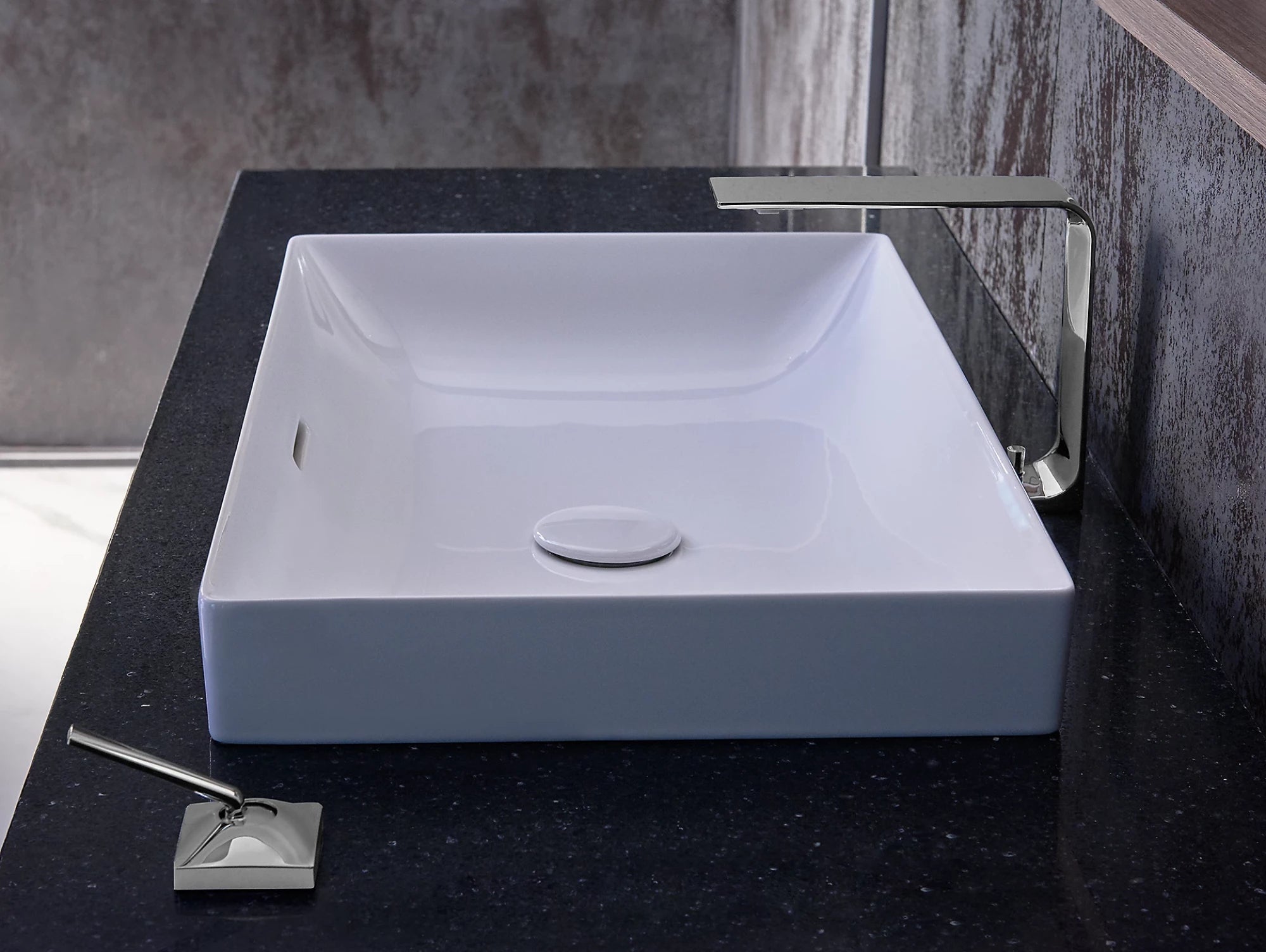 TOTO Kiwami Lavabo de Sobreponer Rectangular 60 cm - Hueso