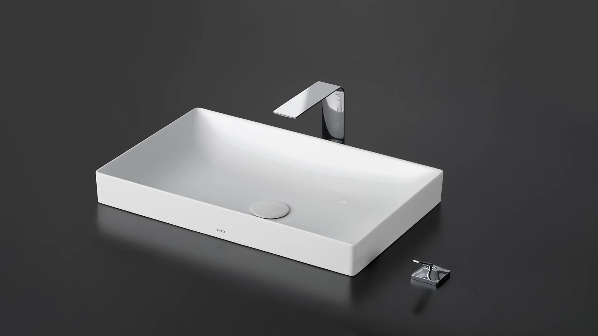 TOTO Kiwami Lavabo de Sobreponer Rectangular 60 cm