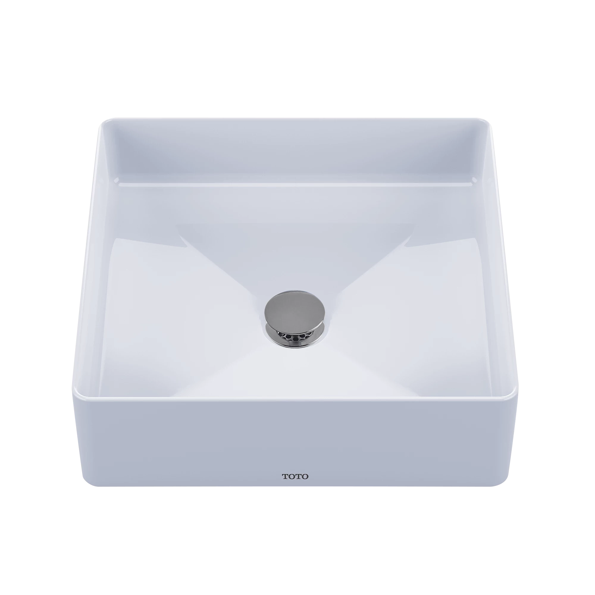 TOTO Arvina Lavabo de Sobreponer Cuadrado - Blanco
