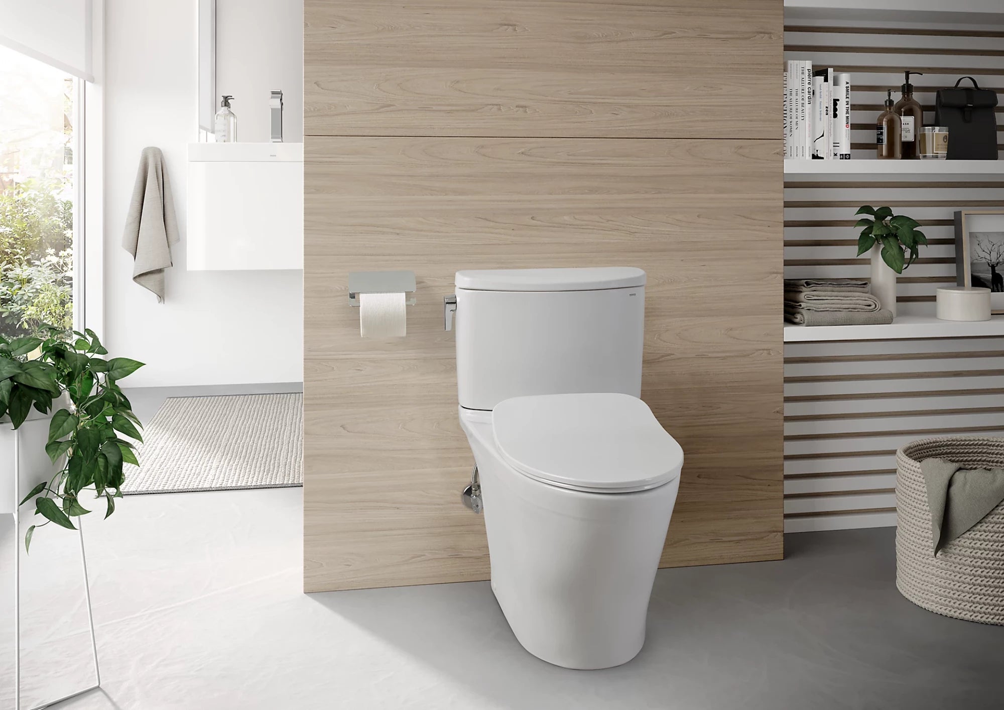 TOTO Nexus 1G Inodoro de Dos Piezas · Asiento Slim