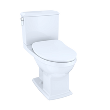 TOTO Connelly Inodoro de Dos Piezas — Conexión WASHLET+ · Asiento Slim - Blanco