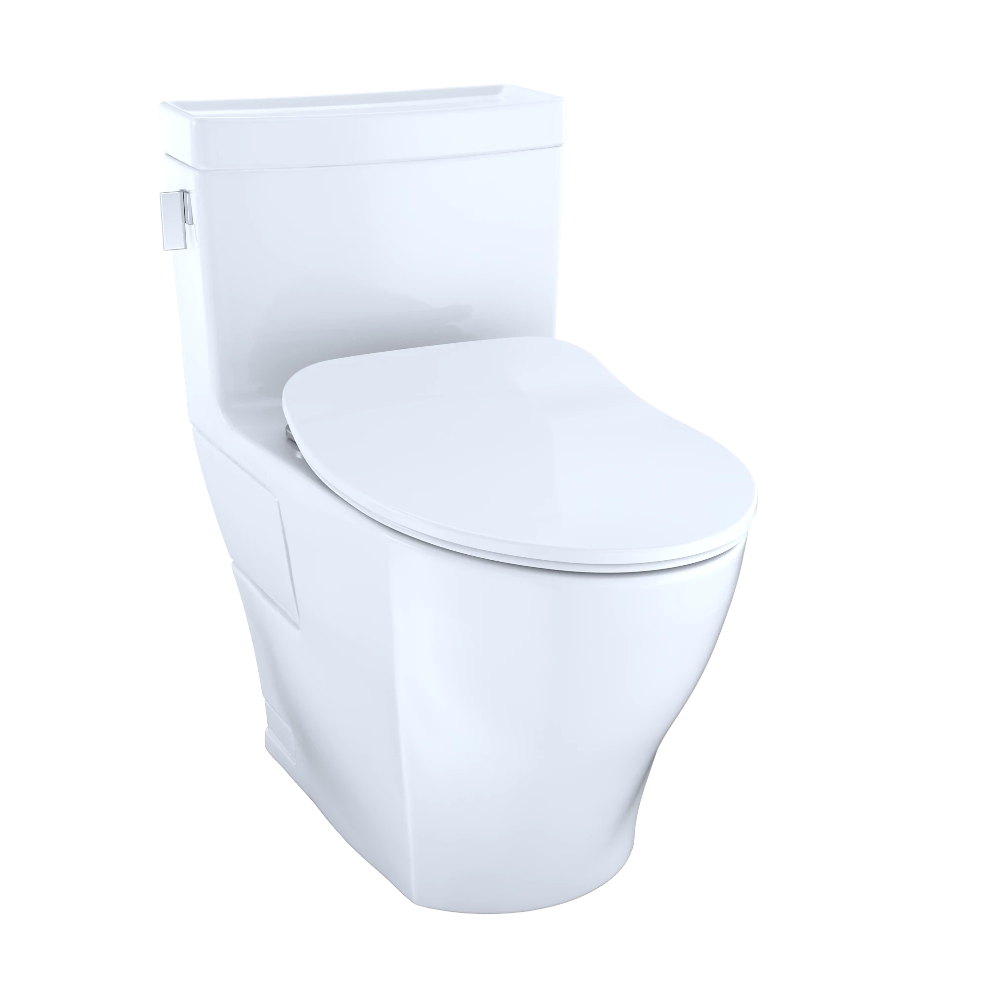 TOTO Legato Inodoro de Una Pieza — Conexión WASHLET+ · Asiento Slim - Blanco