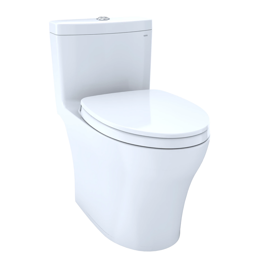 TOTO Aquia® IV Inodoro de Una Pieza — Conexión WASHLET+ · Altura Universal - Blanco