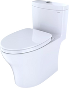 TOTO Aquia® IV Inodoro de Una Pieza — Conexión WASHLET+ · Altura Universal - Blanco