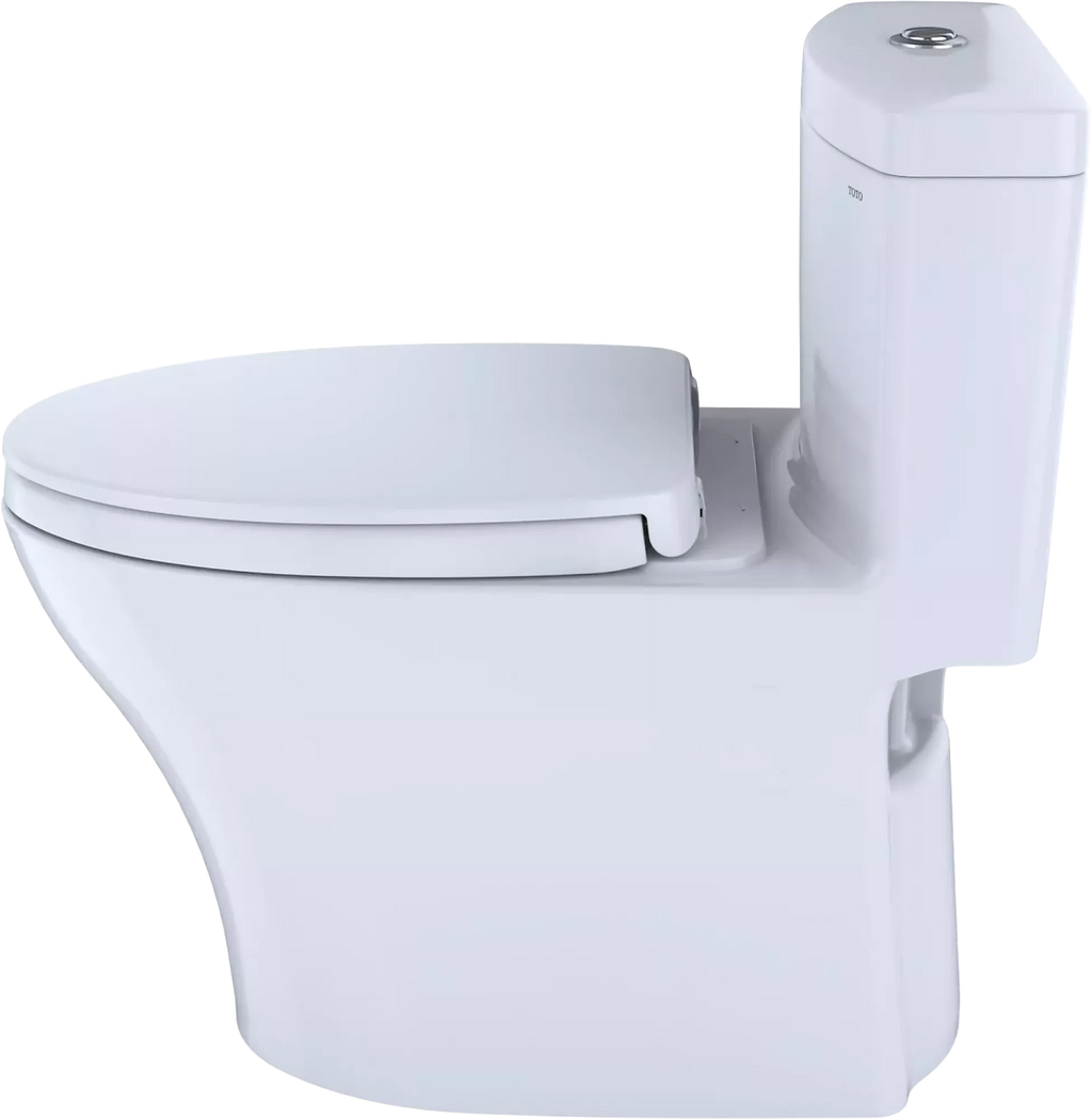 TOTO Aquia® IV Inodoro de Una Pieza — Conexión WASHLET+ · Altura Universal