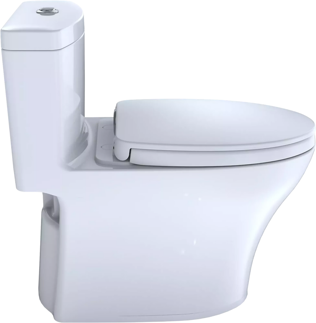 TOTO Aquia® IV Inodoro de Una Pieza — Conexión WASHLET+ · Altura Universal - Hueso