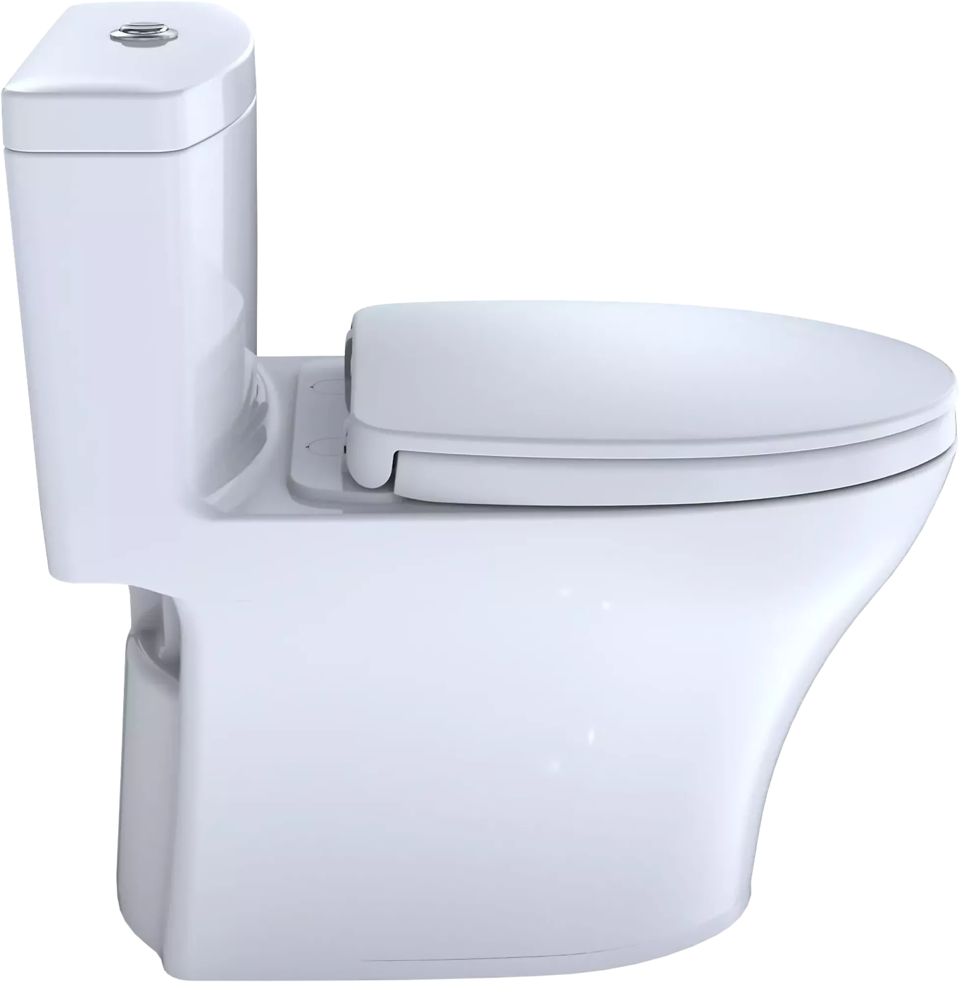 TOTO Aquia® IV Inodoro de Una Pieza — Conexión WASHLET+ · Altura Universal - Hueso