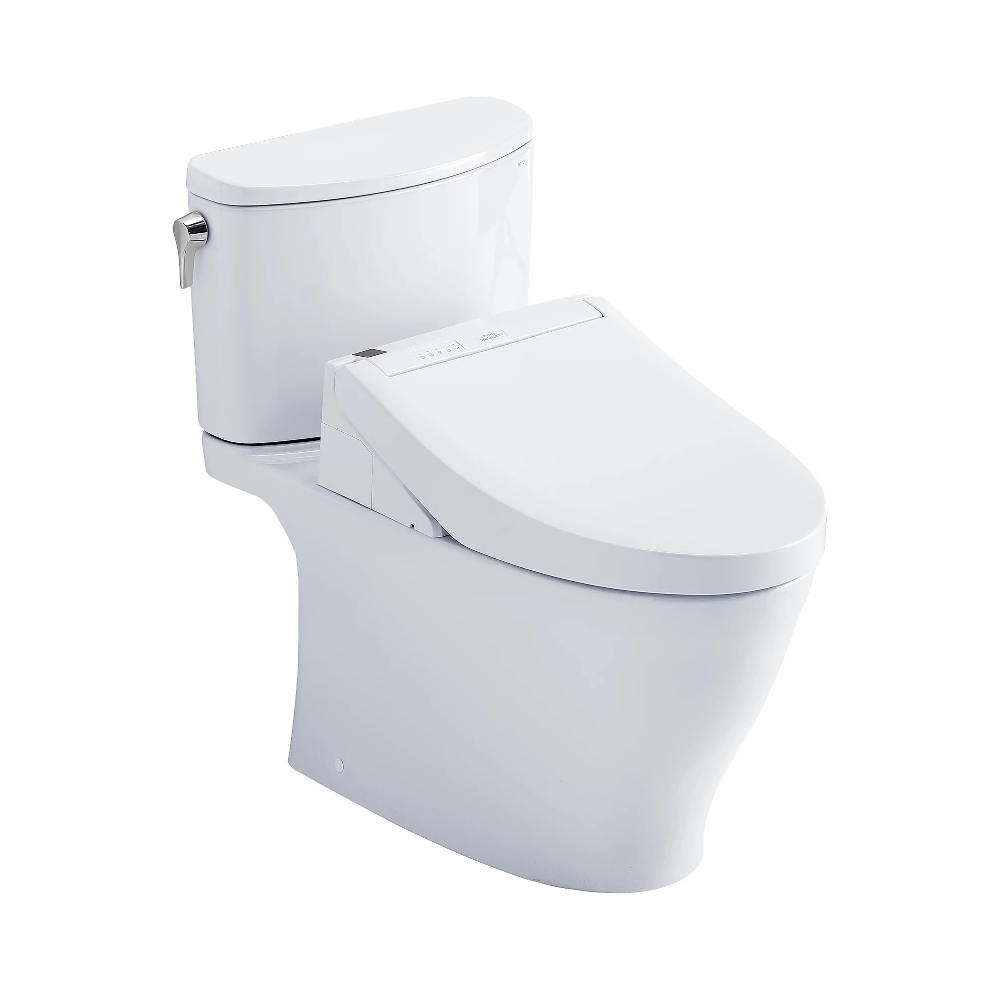 TOTO Nexus Inodoro de Dos Piezas con WASHLET®+ S7A (MW4424736CEFGA) - Blanco