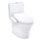 TOTO Aquia® IV Inodoro de Dos Piezas con WASHLET®+ S2 - Blanco