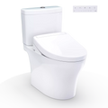 TOTO Aquia® IV Inodoro de Dos Piezas con WASHLET®+ S5 - Blanco