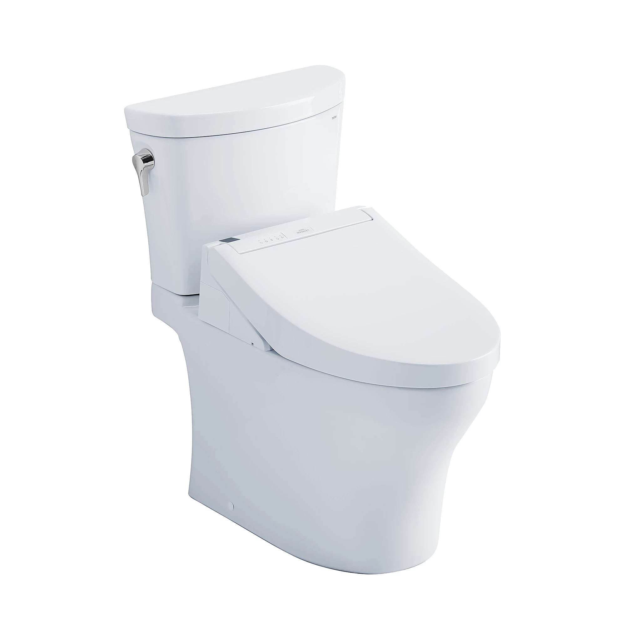 TOTO Aquia® IV Arc Inodoro de Dos Piezas con WASHLET®+ S5 · Altura Universal - Blanco