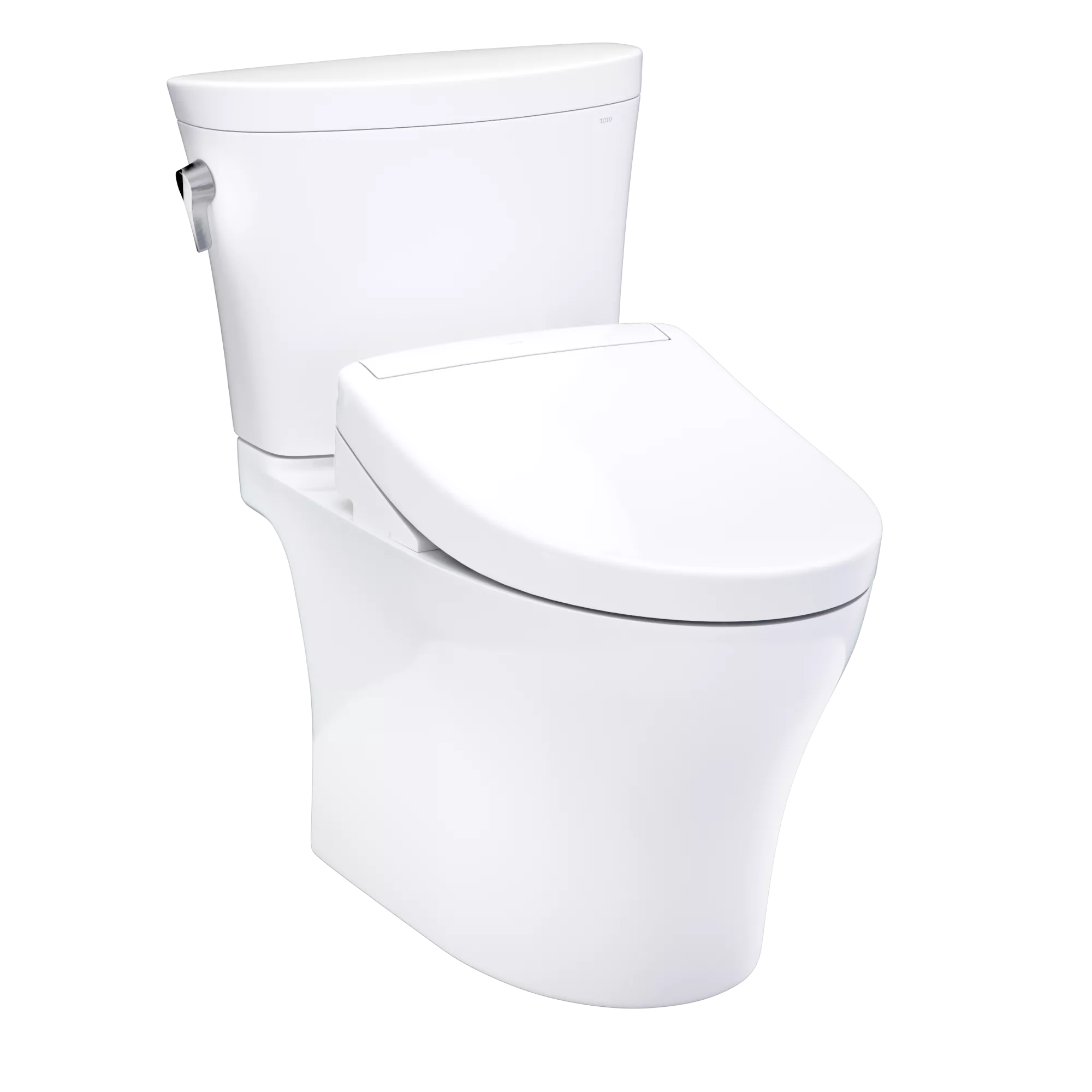 TOTO Aquia® IV Arc Inodoro de Dos Piezas con WASHLET®+ S5 · Altura Universal - Blanco