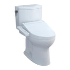 TOTO Drake II 1G Inodoro de Dos Piezas con WASHLET®+ S5 - Blanco