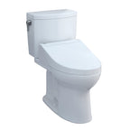 TOTO Drake II 1G Inodoro de Dos Piezas con WASHLET®+ S2 - Blanco