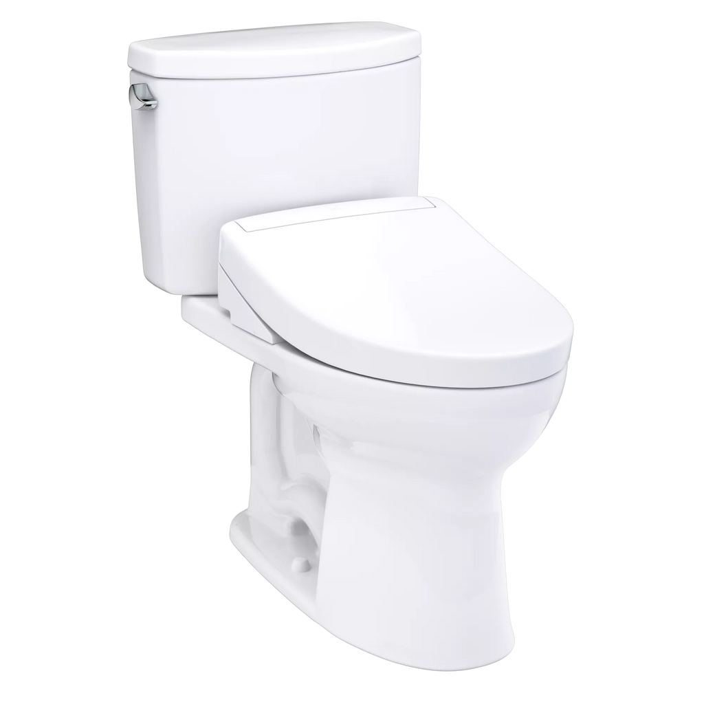 TOTO Drake II 1G Inodoro de Dos Piezas con WASHLET®+ S5 - Blanco
