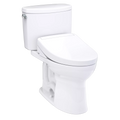 TOTO Drake II 1G Inodoro de Dos Piezas con WASHLET®+ S5 - Blanco